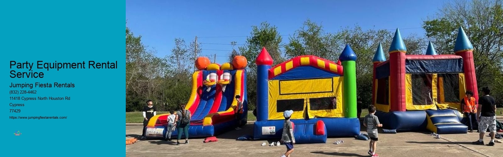 Party Equipment Rental Service